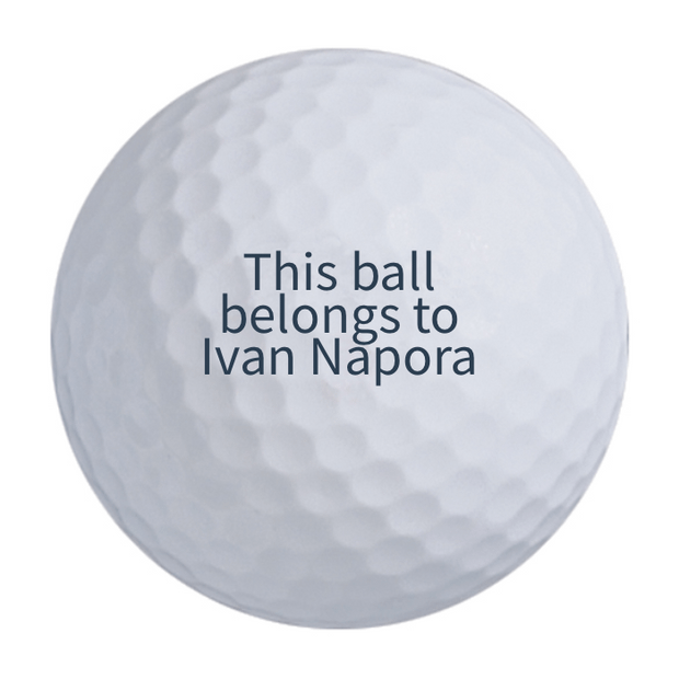 Custom Callaway Supersoft Golf Balls One Dozen