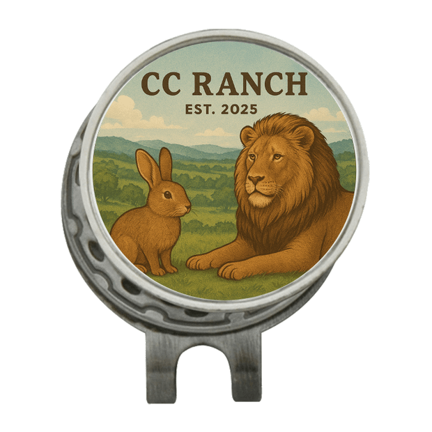 Hat Clip Ball Marker Silver
