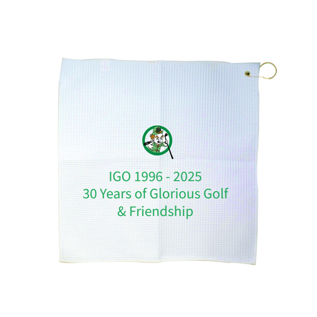 Custom 16" x 16" Waffle Golf Towel
