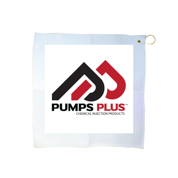 Custom 16" x 16" Waffle Golf Towel