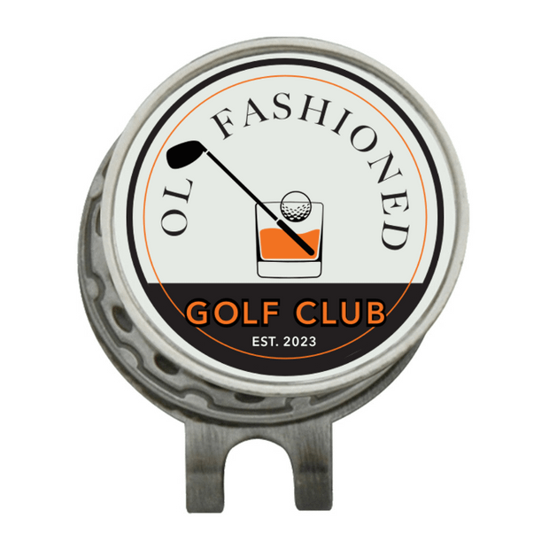 Hat Clip Ball Marker Silver