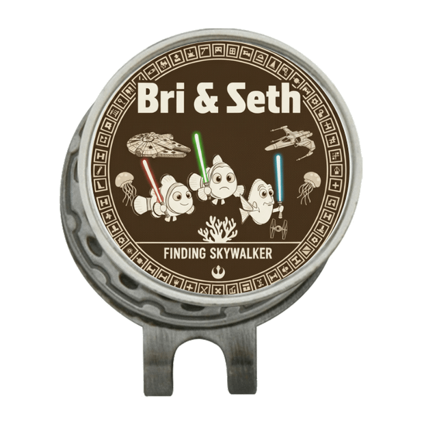 Hat Clip Ball Marker Silver