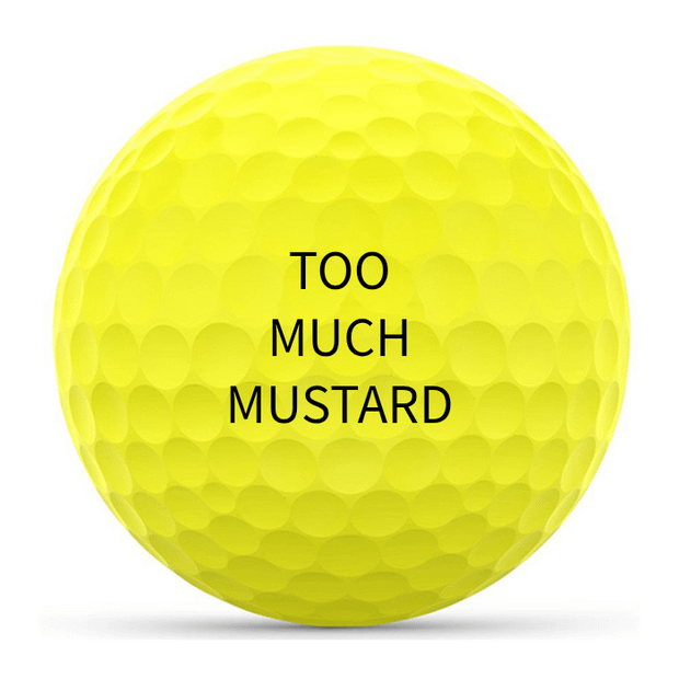 Callaway Warbird Yellow Golf Balls