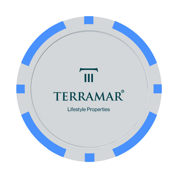 30 Poker Chips in Tube