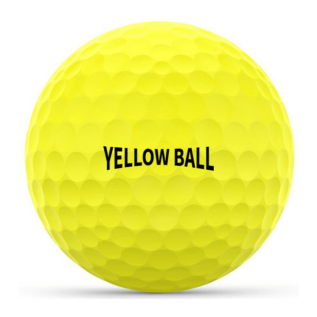 Callaway Warbird Yellow Golf Balls