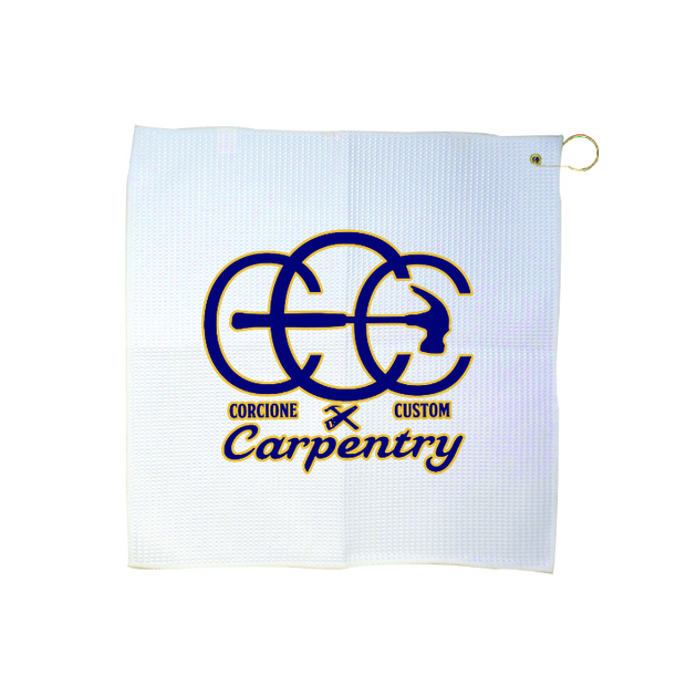 Custom 16" x 16" Waffle Golf Towel