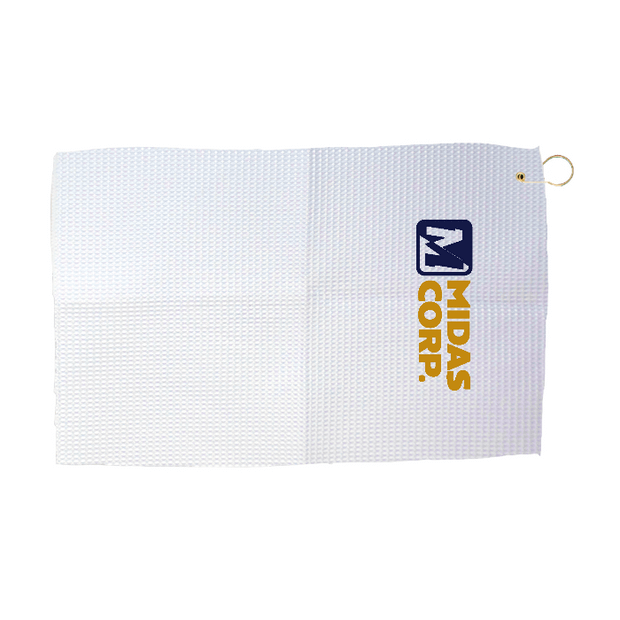 Custom 24" x 15" Waffle Golf Towel