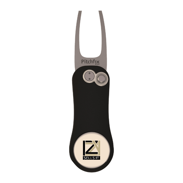 Black Pitchfix Original 2.0 Divot Tool