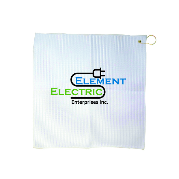 Custom 16" x 16" Waffle Golf Towel