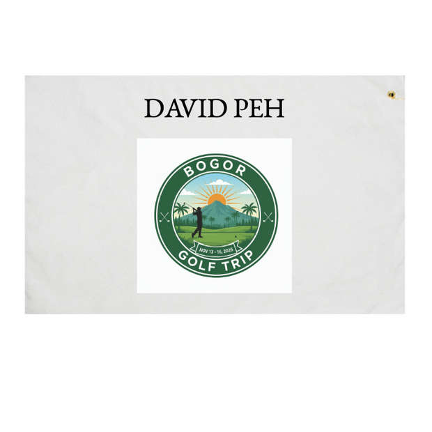 Custom 24" x 15" Golf Towel