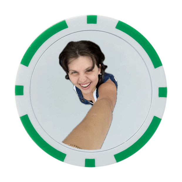 30 Poker Chips in Tube