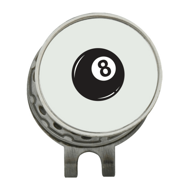 Hat Clip Ball Marker Silver