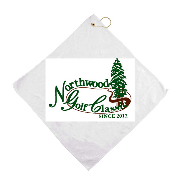Custom 16" x 16" Golf Towel