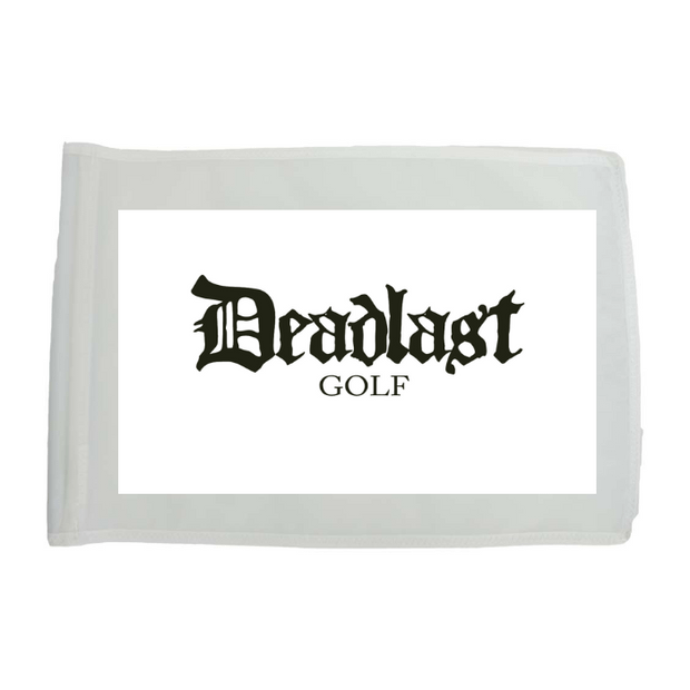 Golf Flag - White