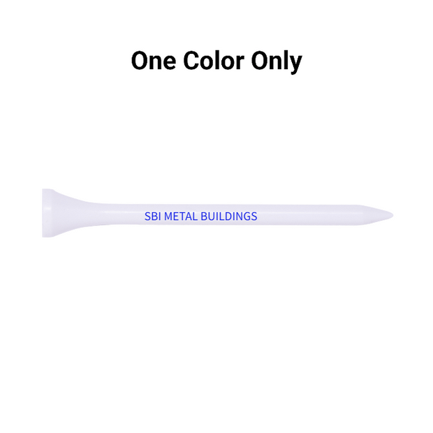 Bulk White Wood Golf Tees - 1,000 PACK