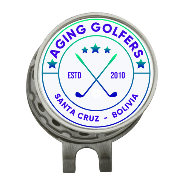 Hat Clip Ball Marker Silver