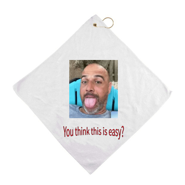 Custom 16" x 16" Golf Towel