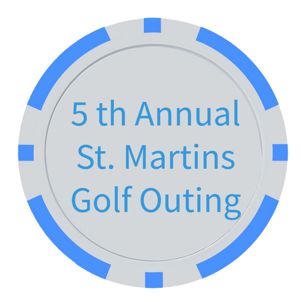 Light Blue Poker Chips