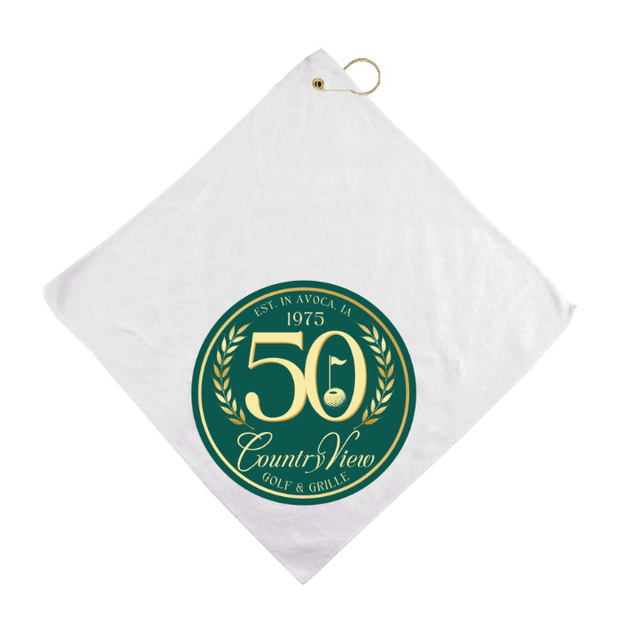 Custom 16" x 16" Golf Towel