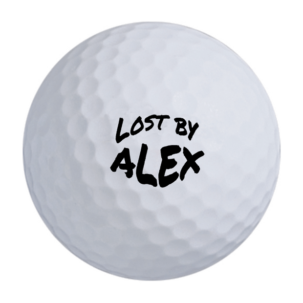 Custom Callaway Supersoft Golf Balls One Dozen