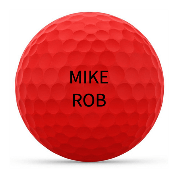 Wilson Duo Soft Red Golf Balls