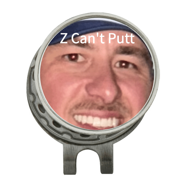 Hat Clip Ball Marker Silver