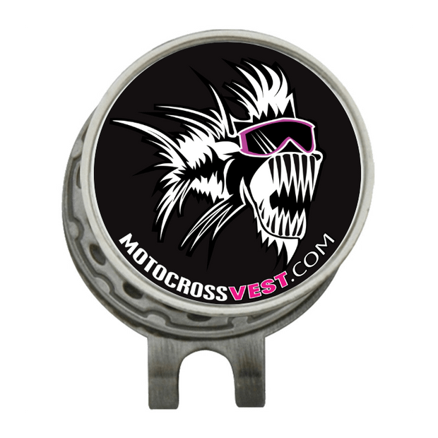 Hat Clip Ball Marker Silver