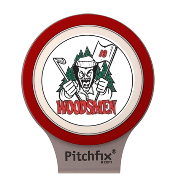 Red Pitchfix Hatclip