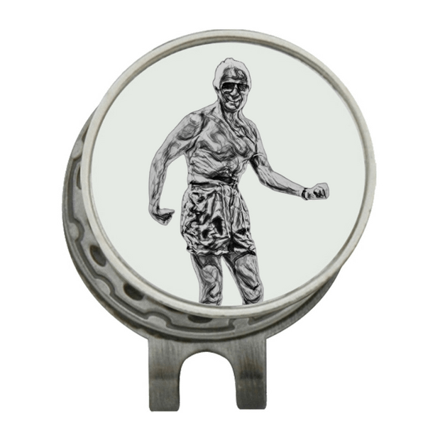 Hat Clip Ball Marker Silver