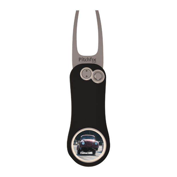 Black Pitchfix Original 2.0 Divot Tool