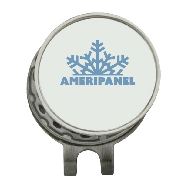 Hat Clip Ball Marker Silver