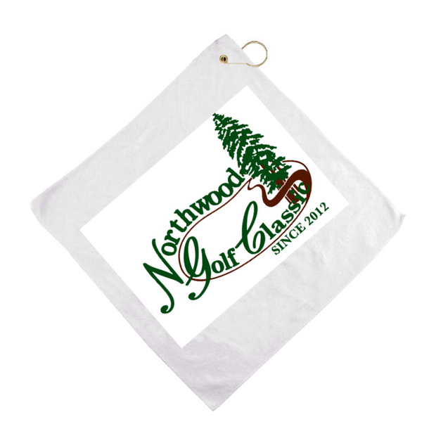 Custom 16" x 16" Golf Towel