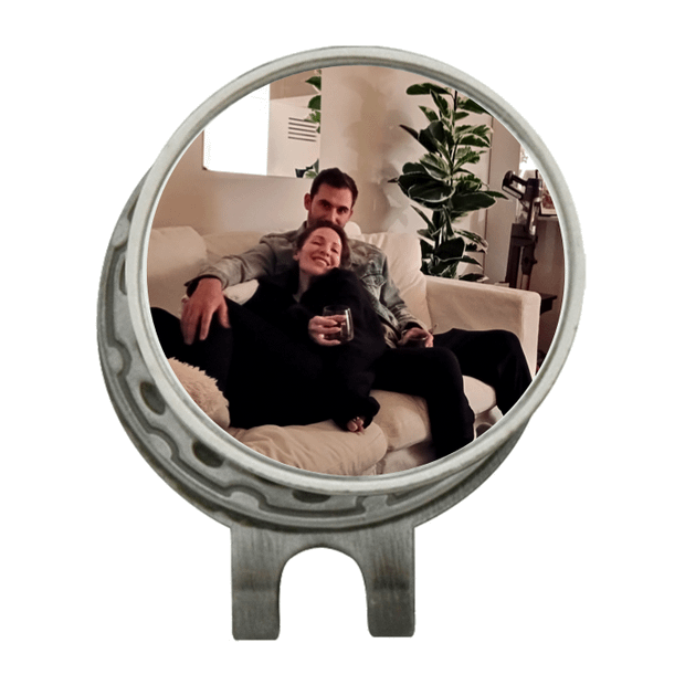 Hat Clip Ball Marker Silver