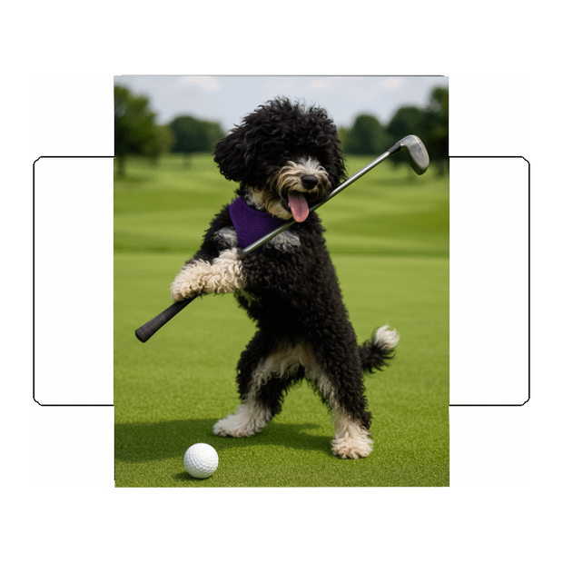 Custom Golf Ball Dozen Box Lid