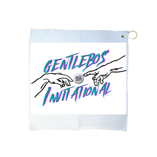 Custom 16" x 16" Waffle Golf Towel