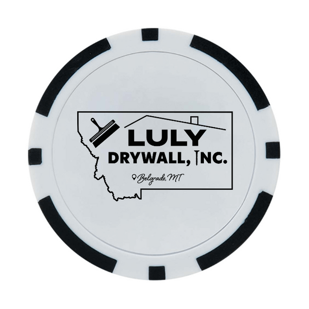 30 Poker Chips in Tube