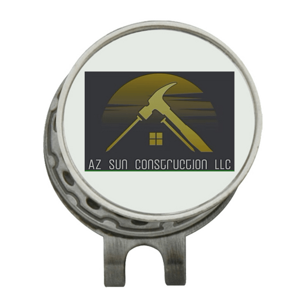 Hat Clip Ball Marker Silver