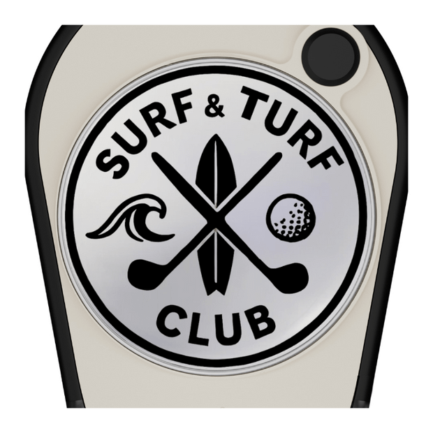 Pitchfix Icon Divot Tool with Custom Ball Marker (Carbon)