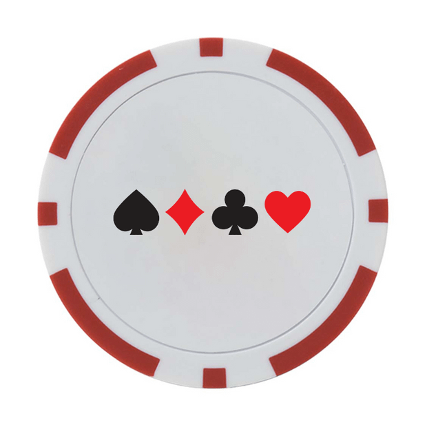 30 Poker Chips in Tube