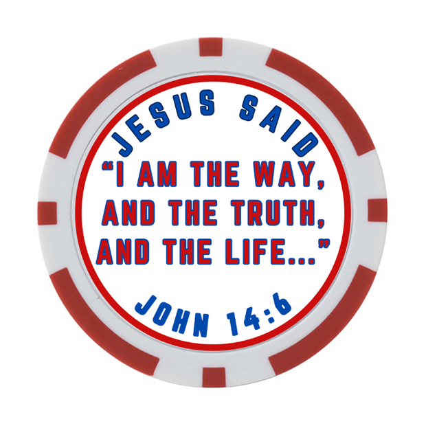 30 Poker Chips in Tube