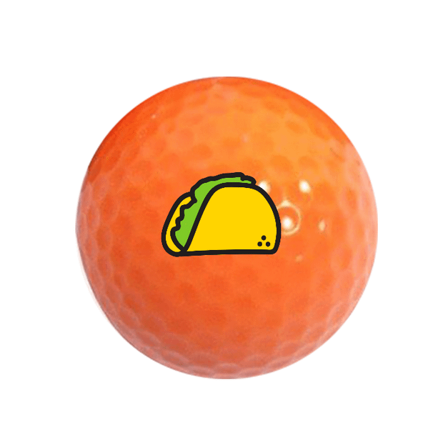 Value Golf Balls Orange