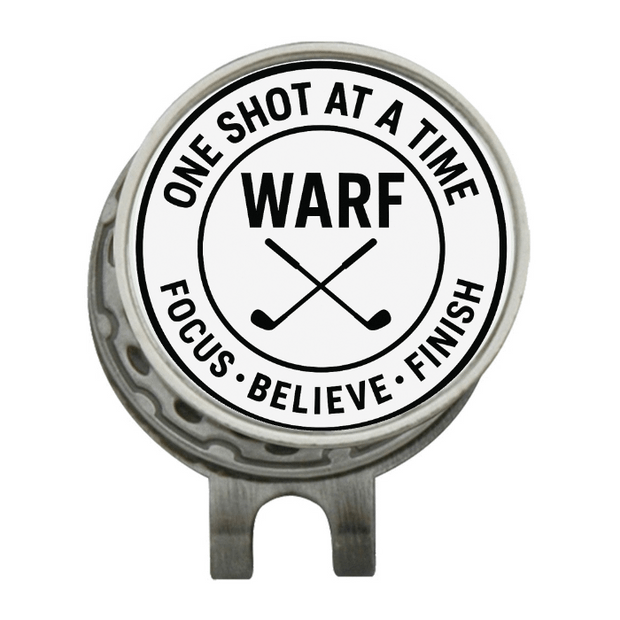 Hat Clip Ball Marker Silver