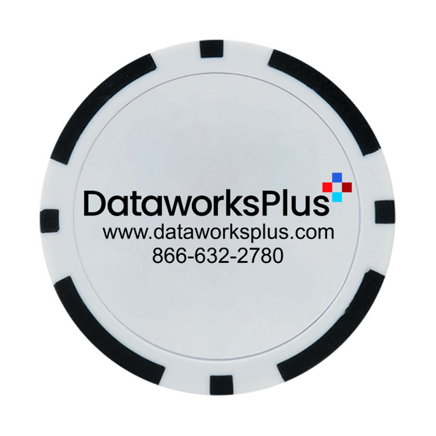 30 Poker Chips in Tube