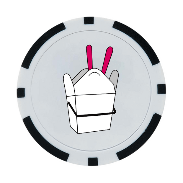 30 Poker Chips in Tube