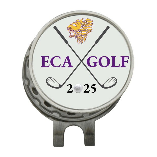Hat Clip Ball Marker Silver