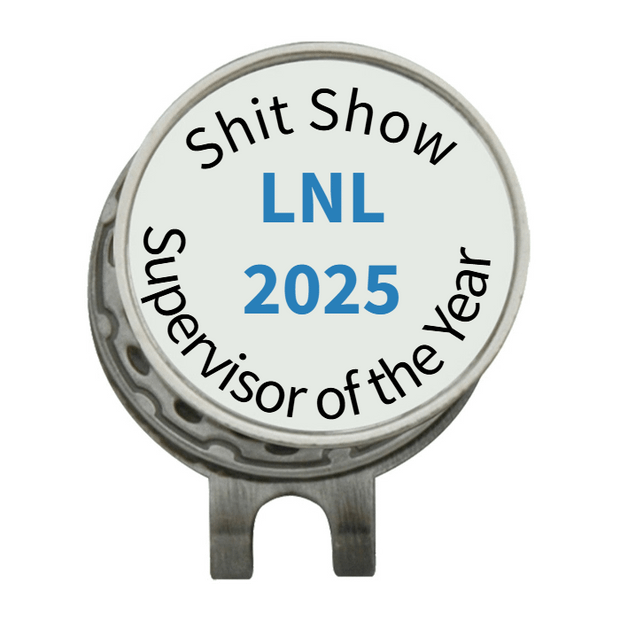 Hat Clip Ball Marker Silver