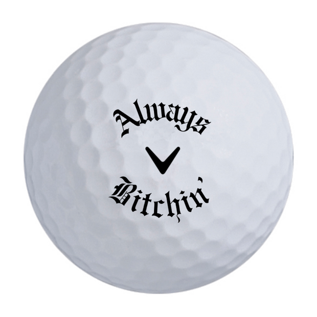 Custom Callaway Warbird Golf Balls One Dozen