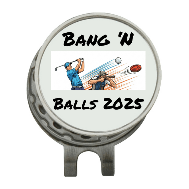 Hat Clip Ball Marker Silver