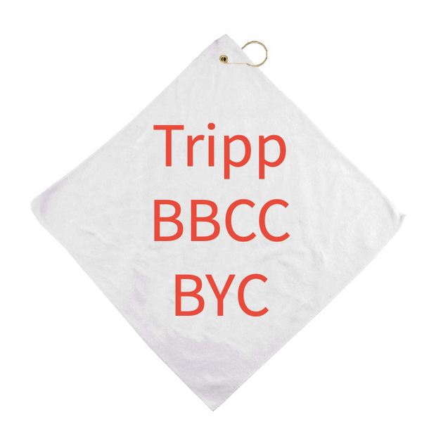 Custom 16" x 16" Golf Towel