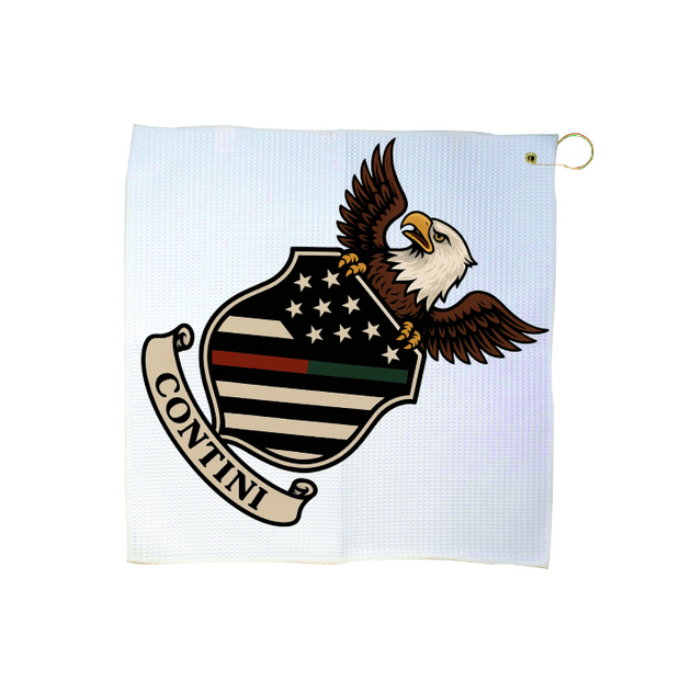 Custom 16" x 16" Waffle Golf Towel